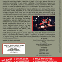 The Modern Jazz Quartet - 40 years of MJQ