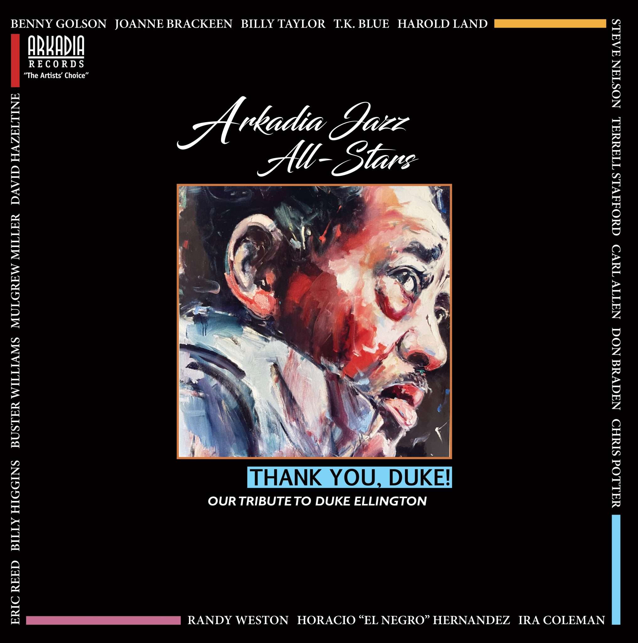 ARKADIA JAZZ ALL-STARS: Thank You, Duke! - Our Tribute to Duke Ellington (Vinyl) 3 AAJ Thank You Duke Vinyl